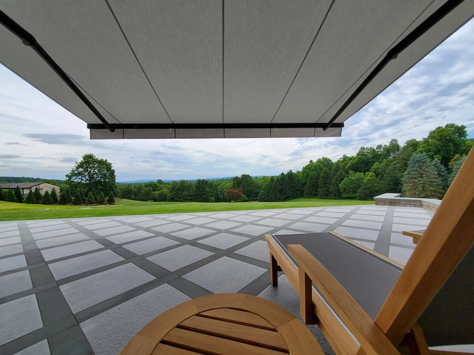 Retractable awning hero