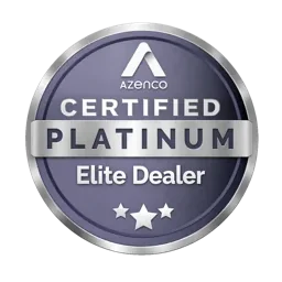 Azenco Platinum Elite Dealer badge