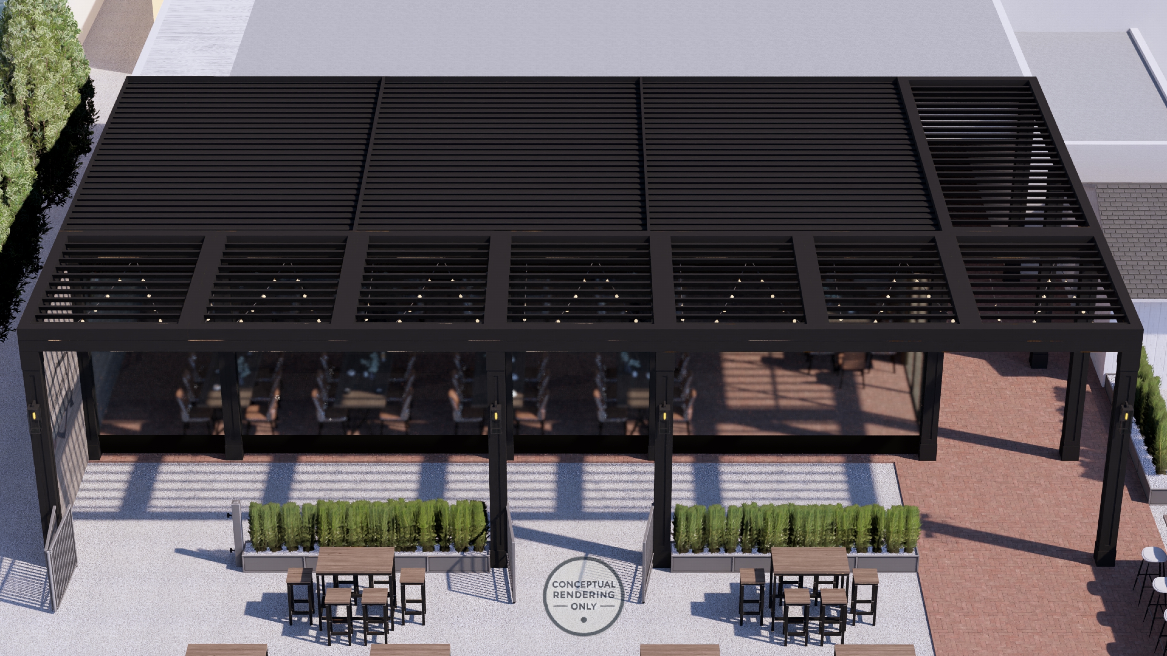 Commercial Louvered Roof Systems — 14 Case Studies NJ NY PA | Breslow ...