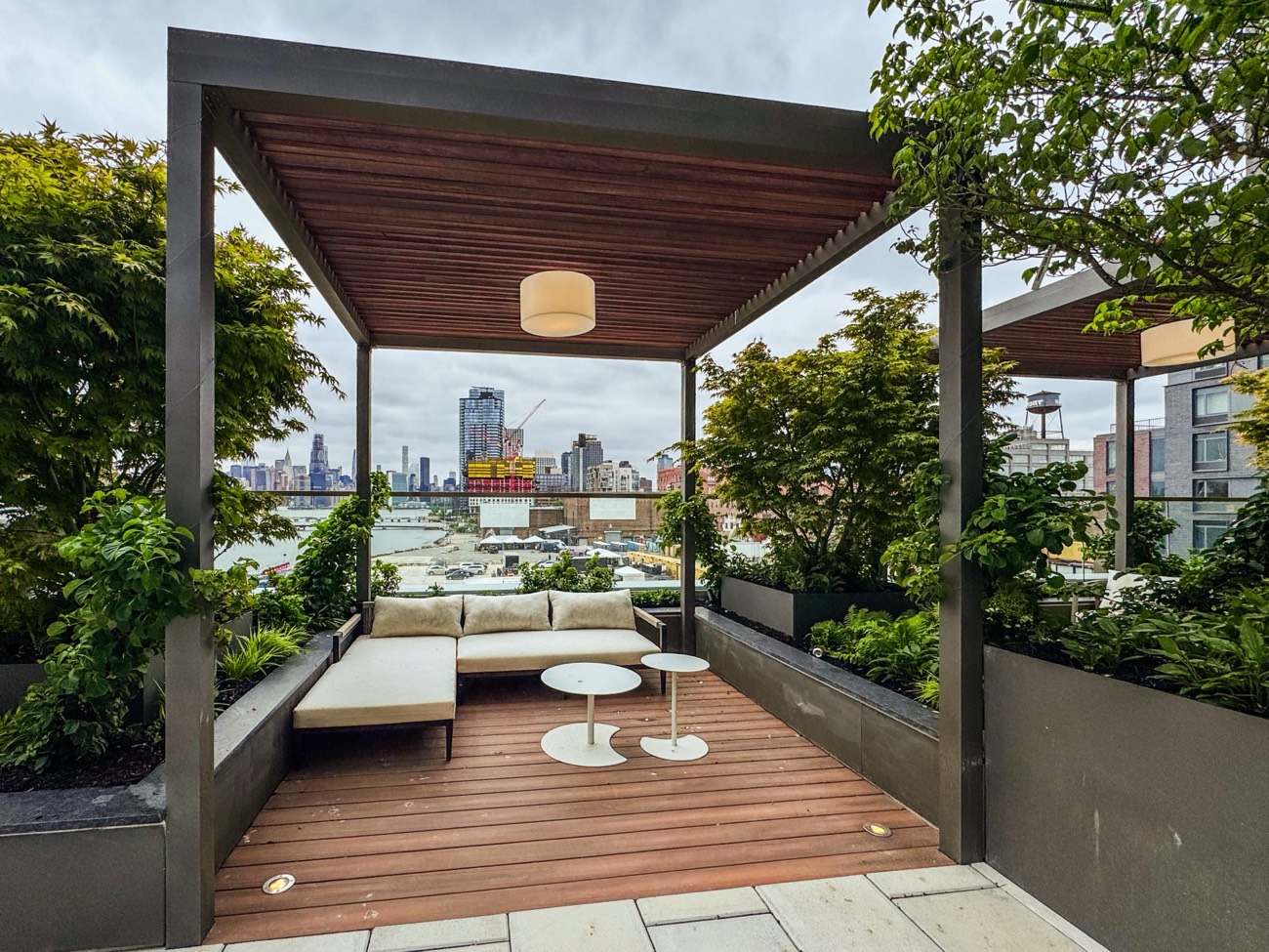Urban Top — Brooklyn — Rooftop Lounge pergola installation in Brooklyn, NY