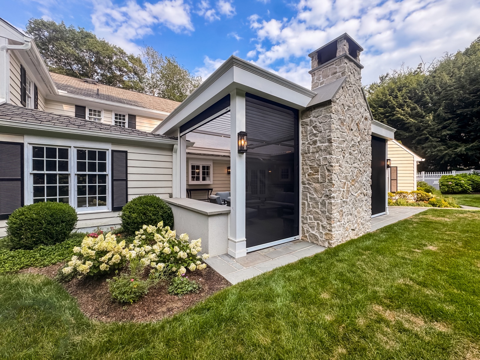 Breslow transitional pergola build — Armonk, NY