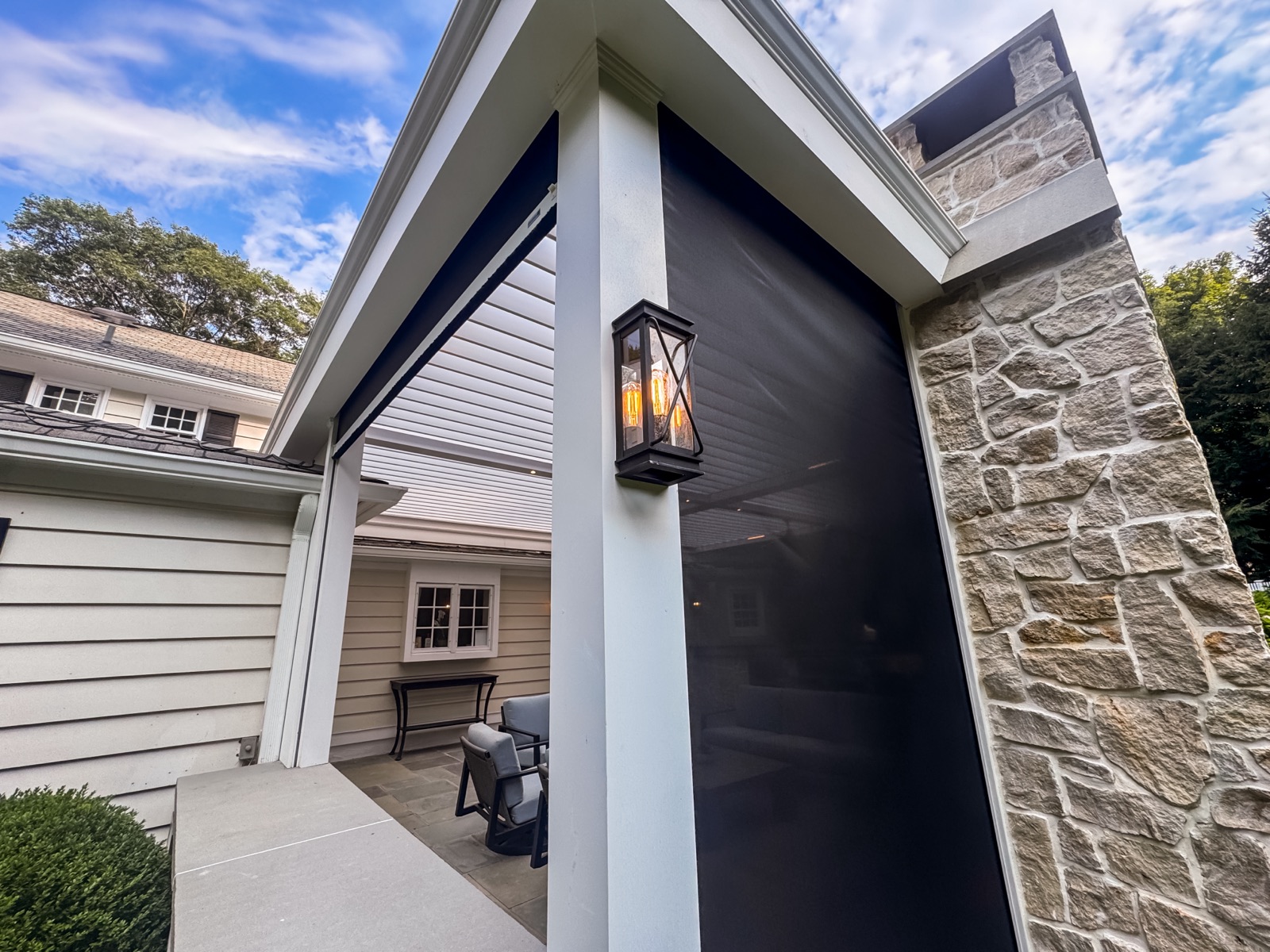 Armonk, NY pergola — outdoor living
