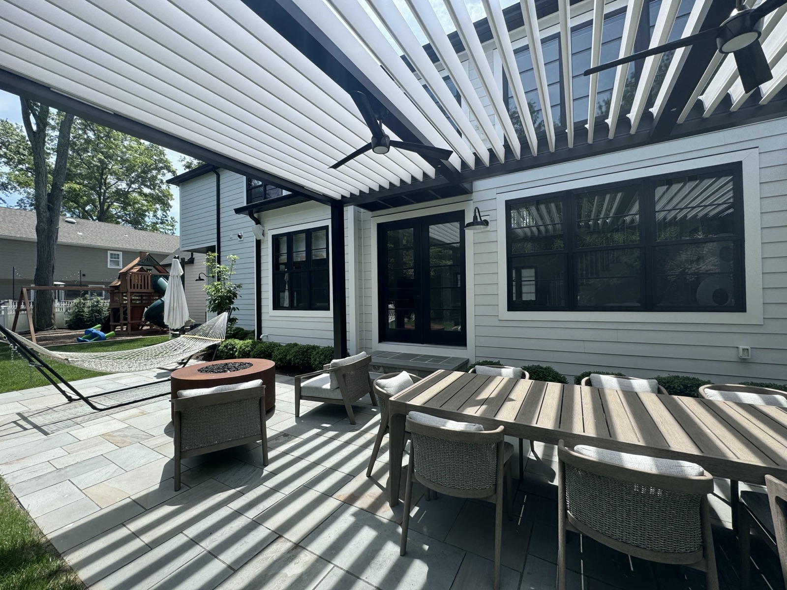 Demarest, NJ pergola — installed view