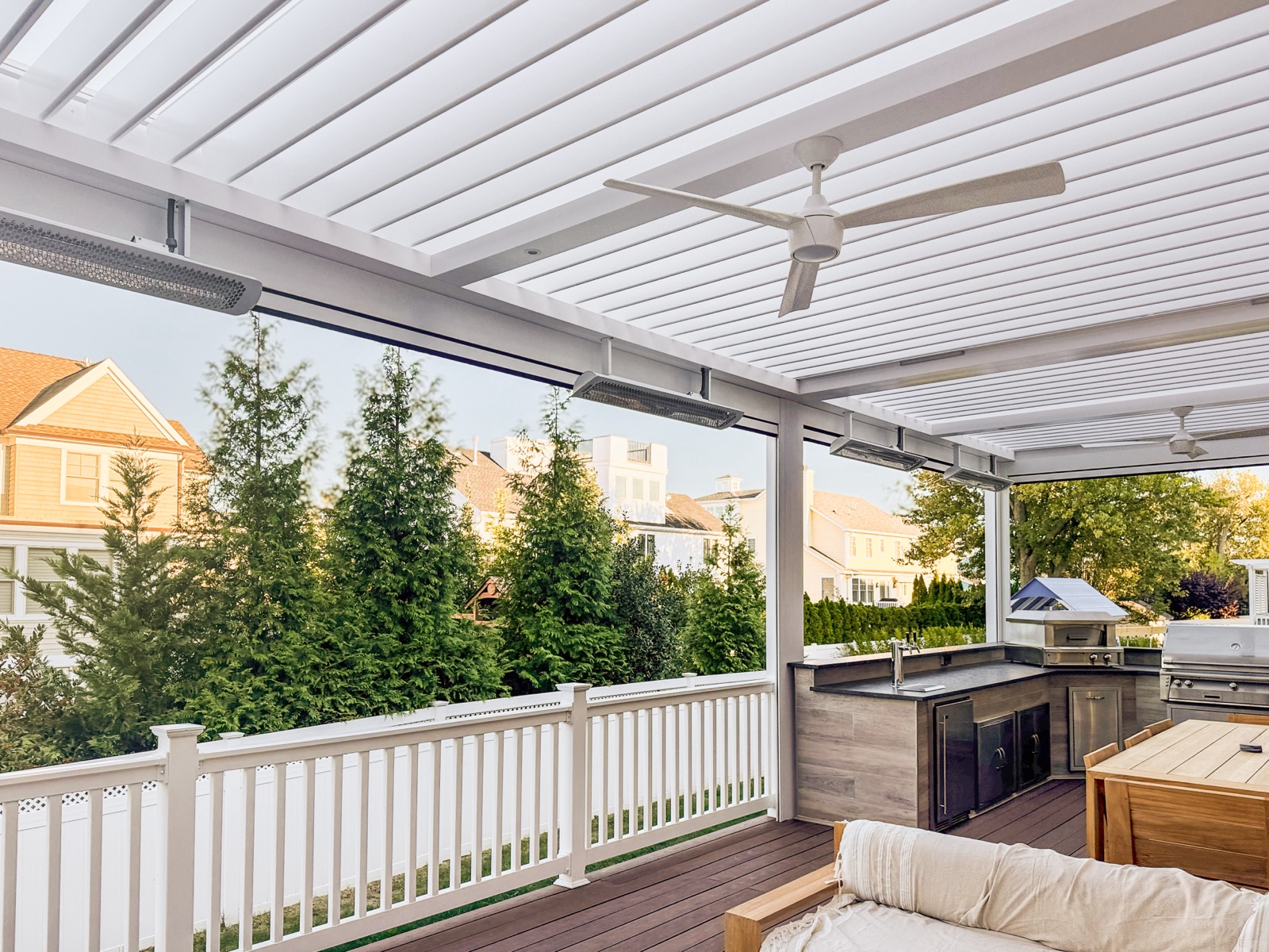 Monmouth Beach, NJ project — interior structure