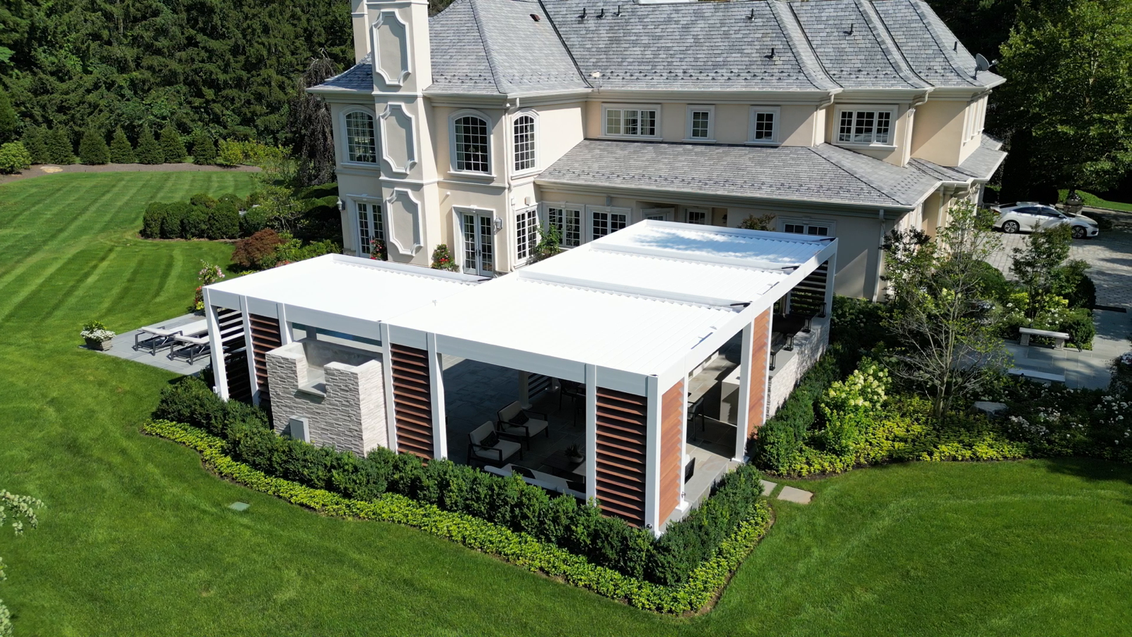 Morristown, NJ pergola — outdoor living