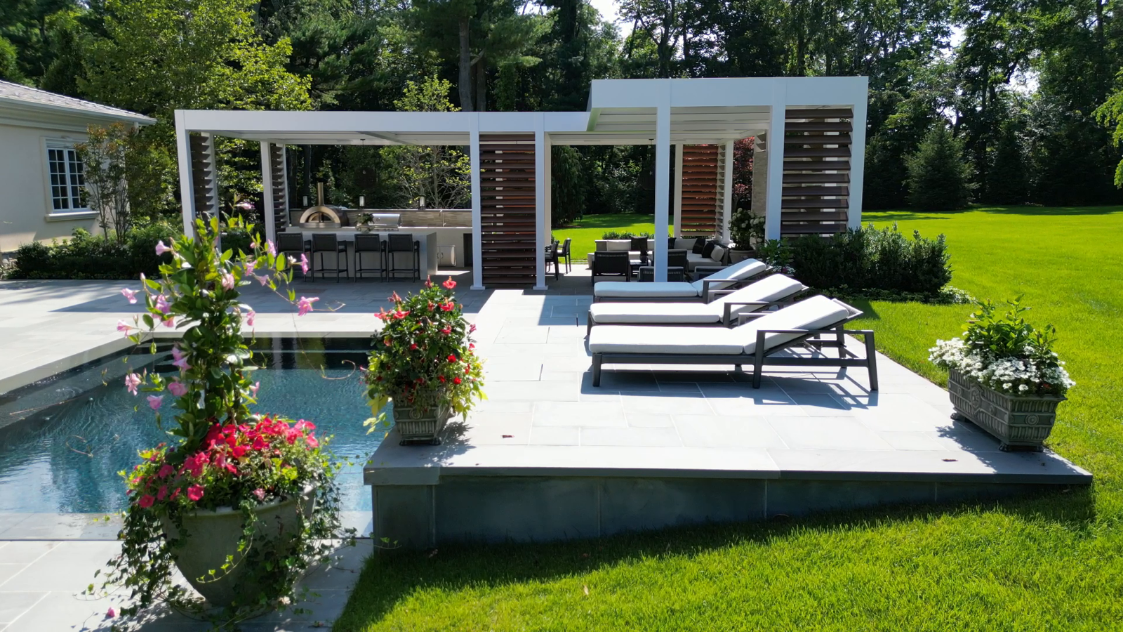custom pergola installation pergola in Morristown, NJ