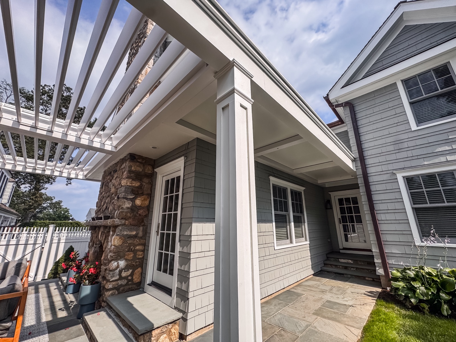 New Canaan, CT project — interior structure