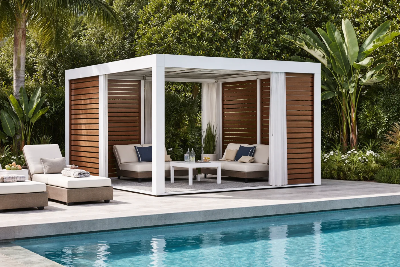 K-Bana integrated cabana