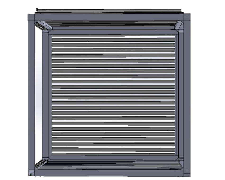 Breslow's product Model Privacy-louvered-wall-1