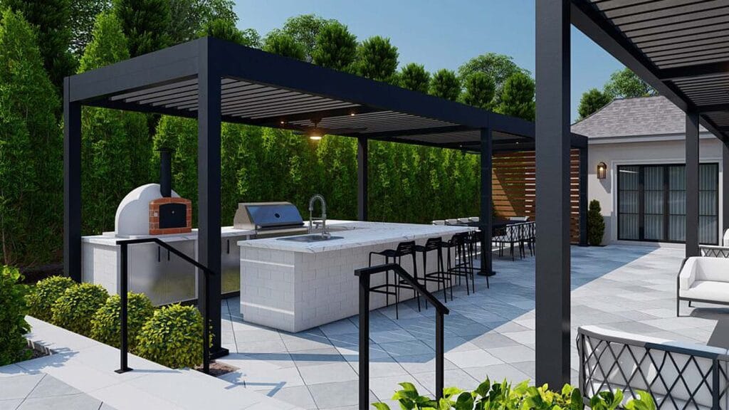 5 Best Outdoor Kitchen with Pergola design ideas Breslow Outdoors